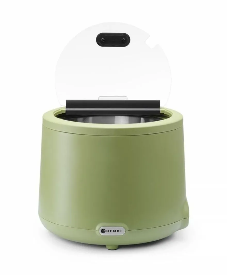 Hendi UNIQ Suppenkessel, 8L, Grün, 220-240V/500W, Ø 365x(H)325mm