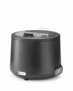 Hendi UNIQ Suppenkessel, 8L, Schwarz, 220-240V/500W, Ø 365x(H)325mm