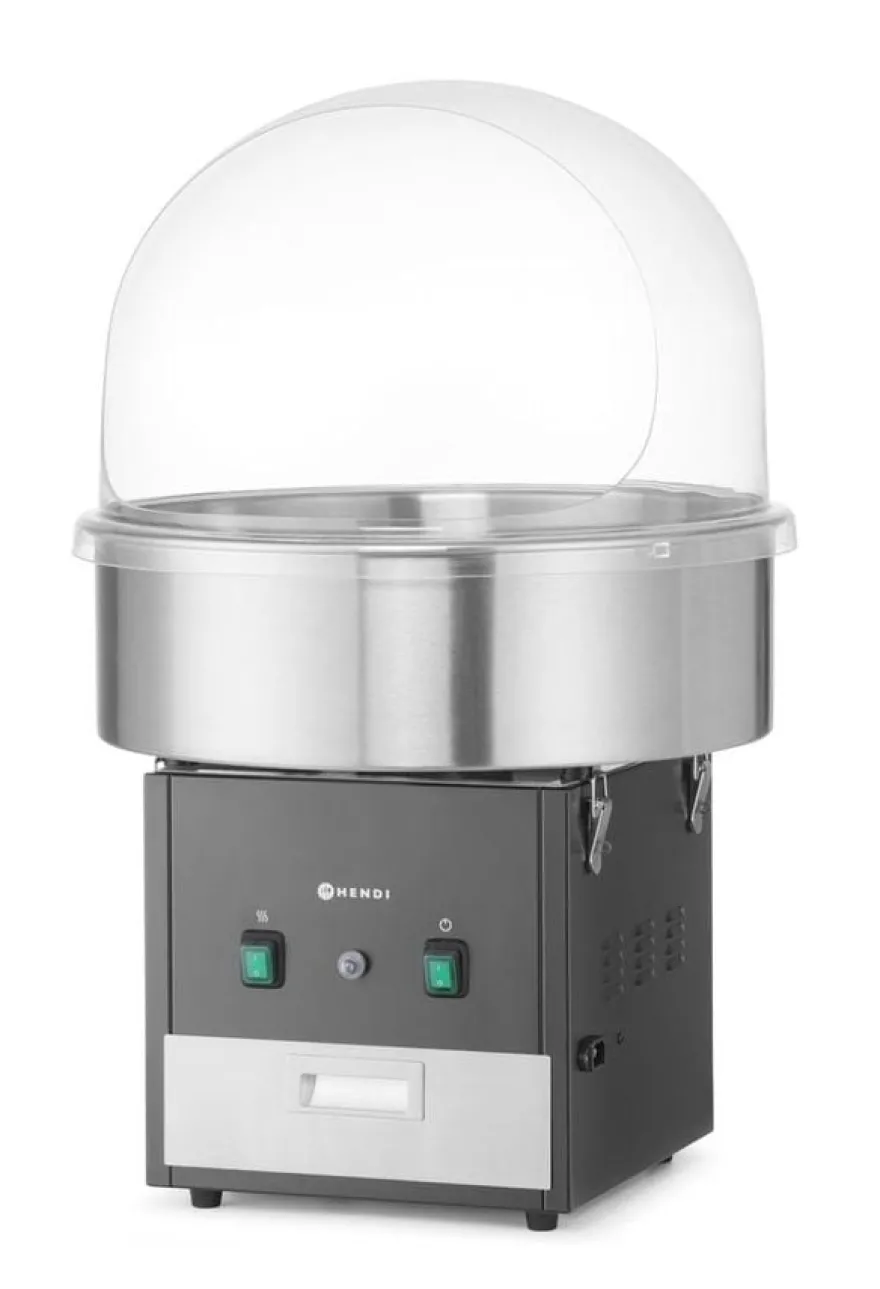 Hendi Zuckerwattemaschine, Schwarz
