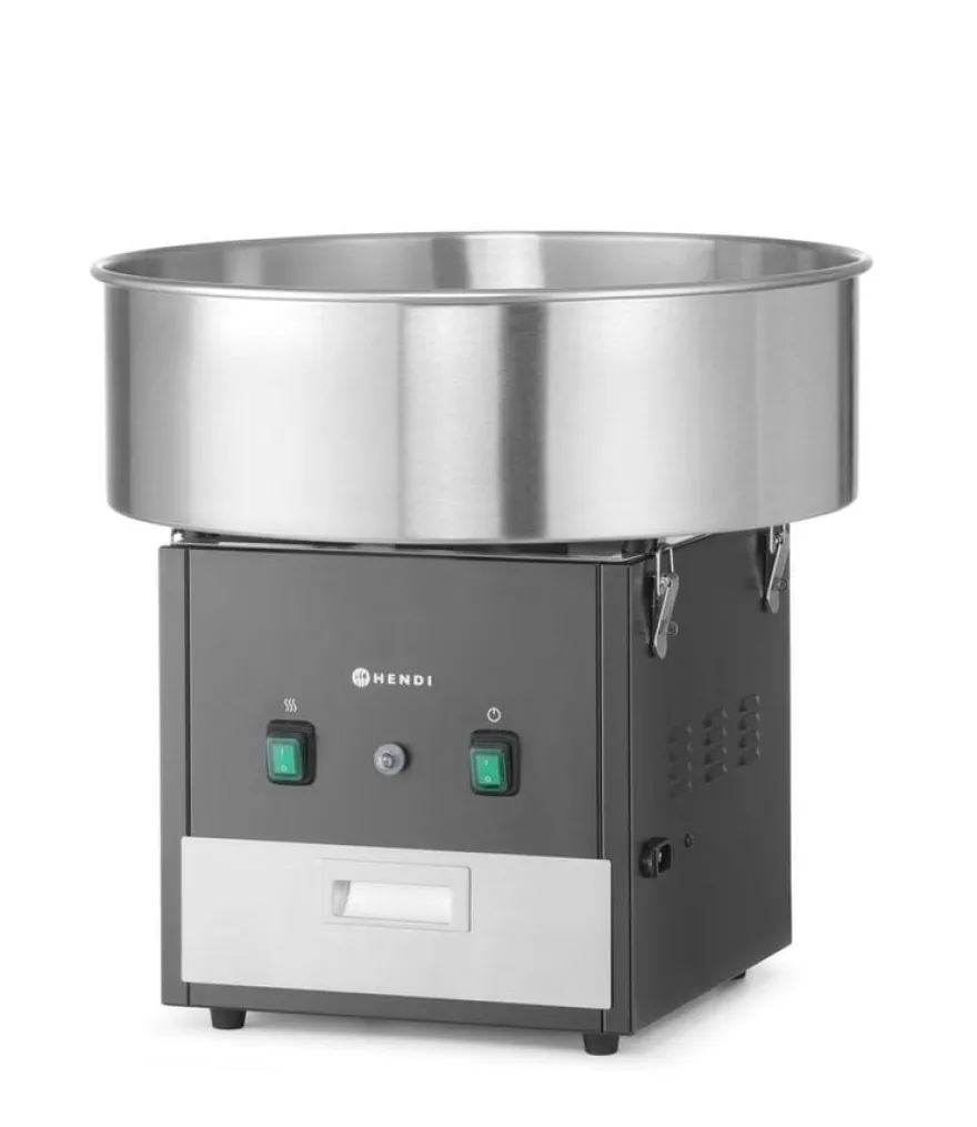 Hendi Zuckerwattemaschine, Schwarz