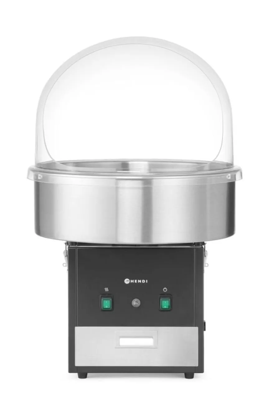 Hendi Zuckerwattemaschine, Schwarz