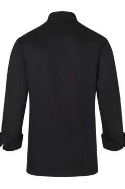 Herrenkochjacke Basic, Kugelknöpfe, schwarz, Größe: XL
