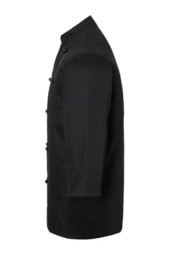 Herrenkochjacke Basic, Kugelknöpfe, schwarz, Größe: XL
