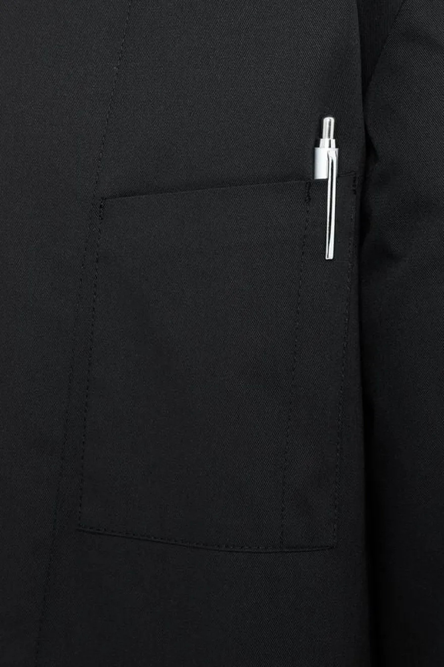 Herrenkochjacke Lars, schwarz, Größe: 58