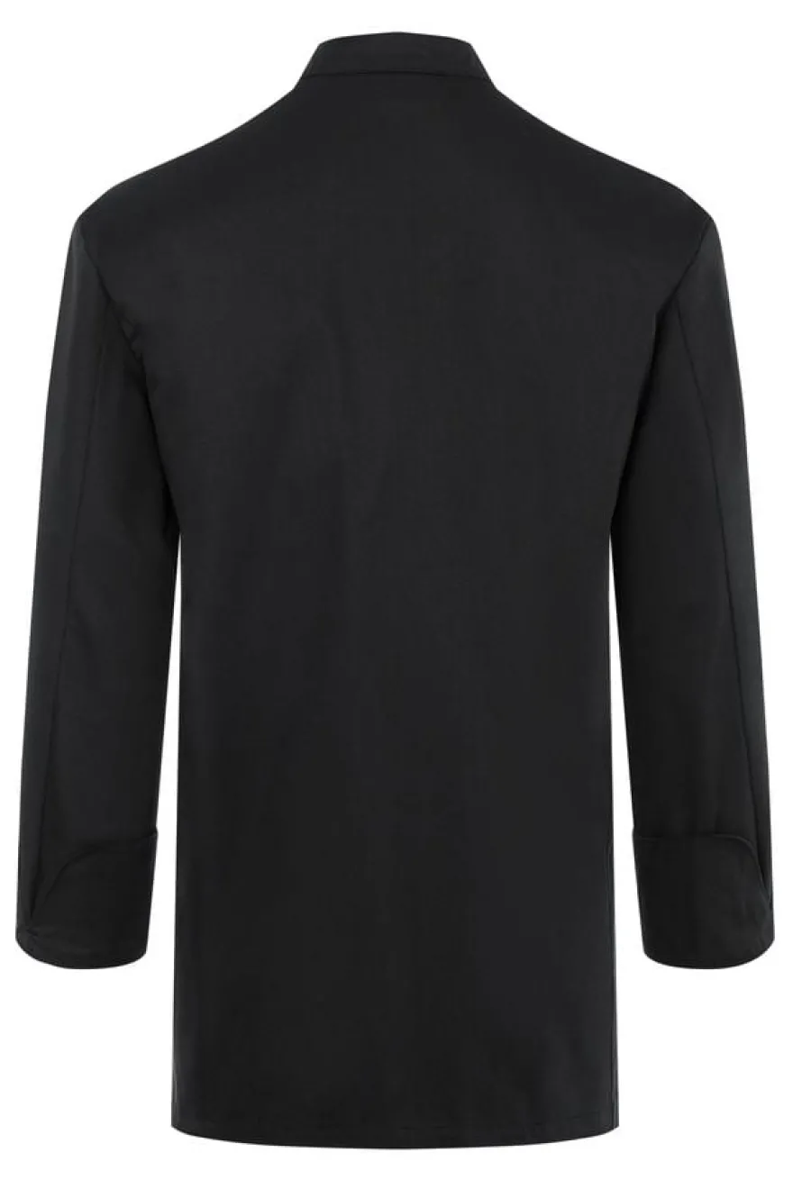 Herrenkochjacke Lars, schwarz, Größe: 44