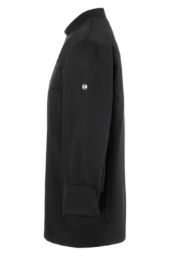 Herrenkochjacke Lars, schwarz, Größe: 44