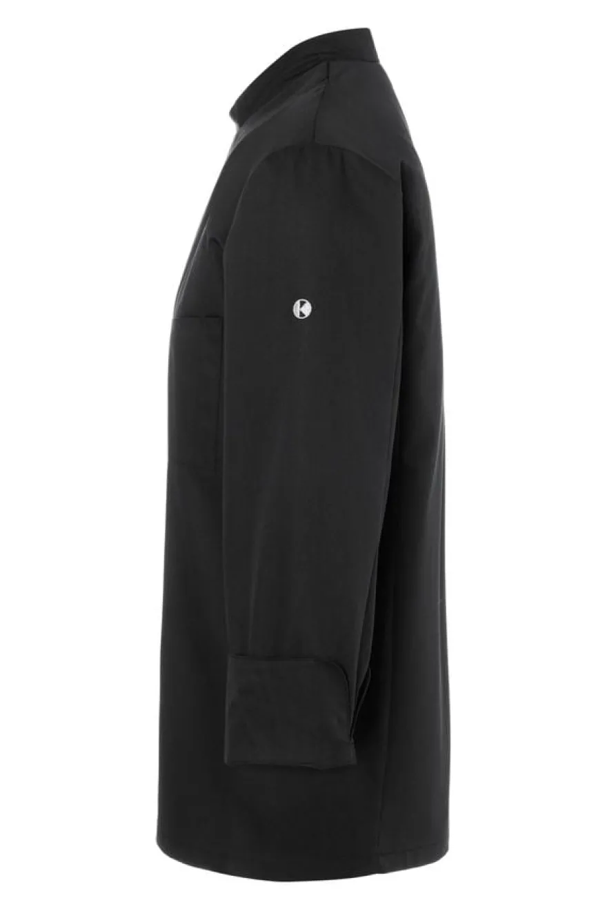 Herrenkochjacke Lars, schwarz, Größe: 44