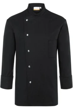 Herrenkochjacke Lars, schwarz, Größe: 44
