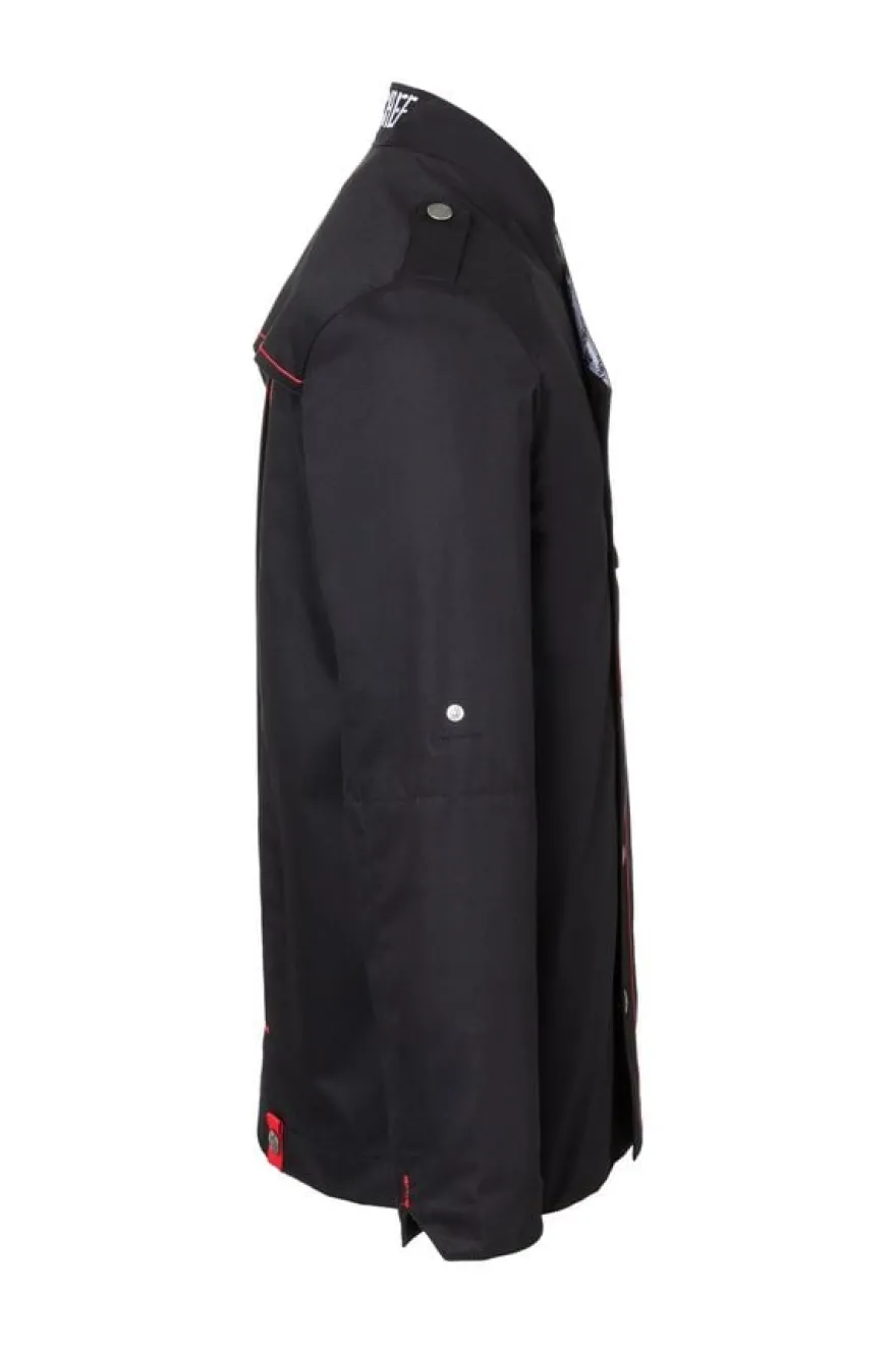Herrenkochjacke ROCK CHEF®, schwarz, Größe: 54