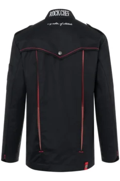 Herrenkochjacke ROCK CHEF®, schwarz, Größe: 54