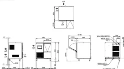 Hoshizaki Nuggeteisbereiter FM-120KE-HCN 110 kg/24h mit 32 kg Vorratsbehälter
