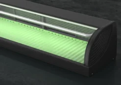 Hoshizaki Sushi-Schauvitrine HNC-180BE 1800 mm mit LED Beleuchtung, Maschinenfach rechts