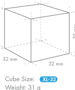 Hoshizaki Volleiswürfelbereiter Cube IM-130PE-32 120 kg/24h XL Würfel mit 50 kg Vorratsbehälter