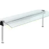 Hustenschutz 5 GN1/1 Beidseitiges Glas - Halogenlampe