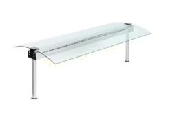 Hustenschutz 3 GN1/1 Beidseitiges Glas - Beleuchtet