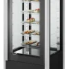 ISA Panorama-Kühlvitrine CRISTAL TOWER 750 RV TN BLACK