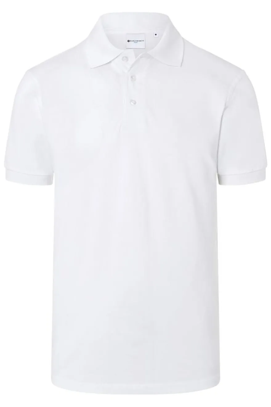 Karlowsky Health&Care Herren Workwear Poloshirt Basic weiß - L
