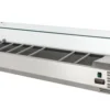 Kühlaufsatz ECO 9 x GN 1/4 mit Glasaufsatz 1800 mm
