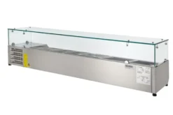 Kühlaufsatz ECO 8 x GN 1/3 mit Glasaufsatz