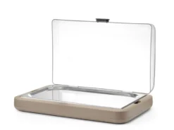Kühldisplay UNIQ, HENDI, designed by Robert Bronwasser, GN 1/1, Beige, 593x389x(H)147mm