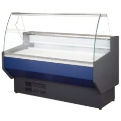 Kühltheke PROFI 100 - rundes Frontglas, 1050 mm, mit LED-Beleuchtung