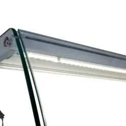 Kühltheke PROFI 100 - rundes Frontglas, 1050 mm, mit LED-Beleuchtung