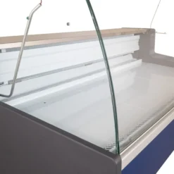 Kühltheke PROFI 200 - rundes Frontglas, 2025 mm, mit LED-Beleuchtung
