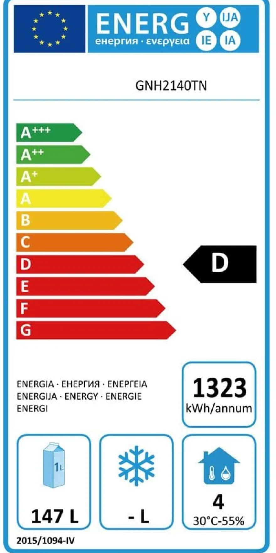 Kühltisch ECO 0/4 - GN 1/1