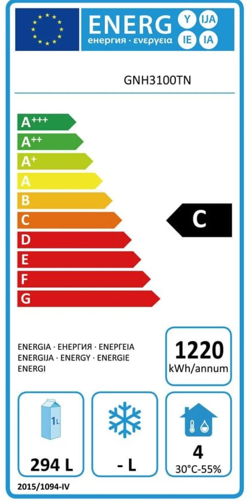 Kühltisch ECO 3/0 - GN 1/1