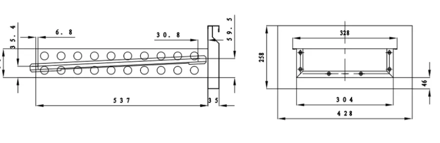 Kühltisch ECO 0/4 Mini - GN 1/1