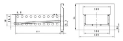 Kühltisch ECO 1/4 mit Aufkantung - GN 1/1