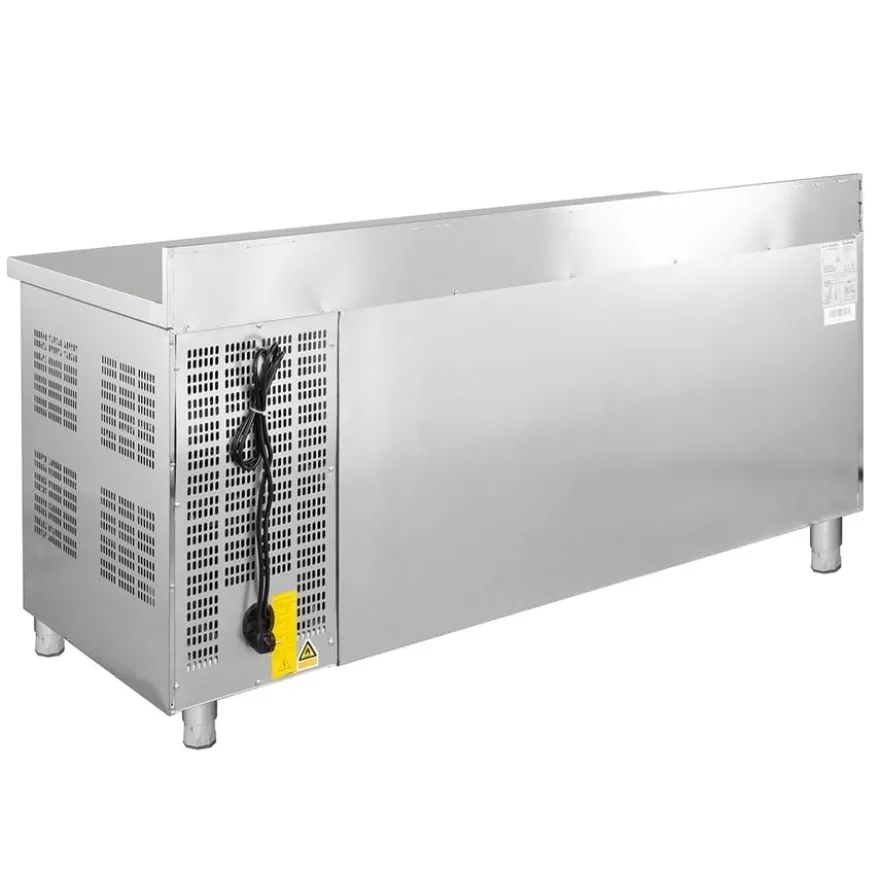 Kühltisch ECO 1/4 mit Aufkantung - GN 1/1
