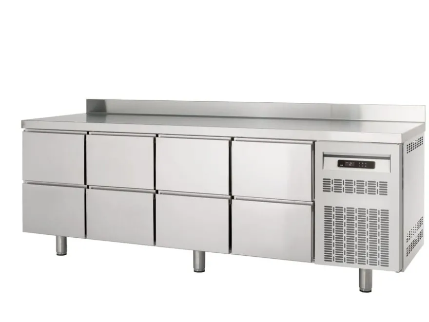 Kühltisch Profi 600 0/8 Superior mit Aufkantung