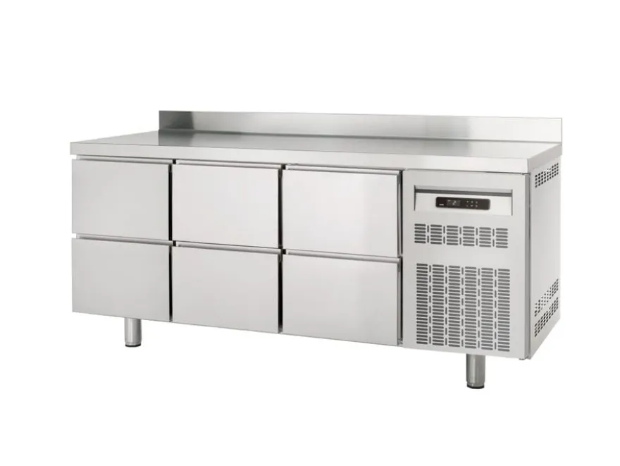 Kühltisch Profi 600 0/6 Superior mit Aufkantung