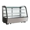 Kühlvitrine ECO 160 Liter, 880 mm, mit LED-Beleuchtung und 2 Ablagen