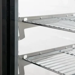Kühlvitrine ECO 160 Liter, 880 mm, mit LED-Beleuchtung und 2 Ablagen