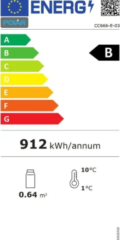 Kühlvitrine Polar 100 weiß