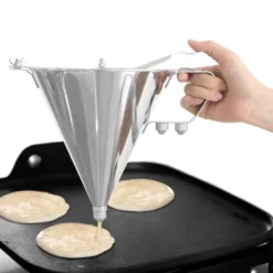 Kitchen Line Fondant-Trichter Edelstahl 1,5 L