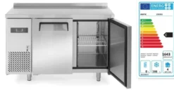 Kitchen Line Tiefkühltisch- zweitürig 220 Liter