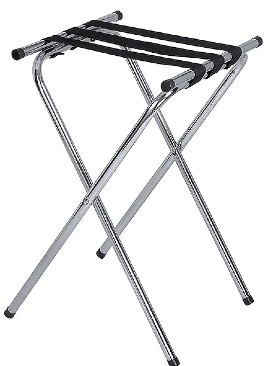 Kofferständer/ Tablettablage Profi Hoch - Edelstahl