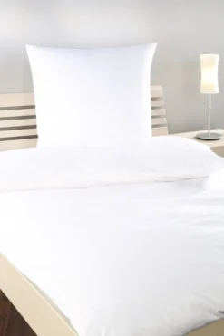 Kopfkissenbezug TB 26 / G11, 100% Baumwolle, mit Hotelverschluss, weiß, 80 x 80 cm + 20 cm HV