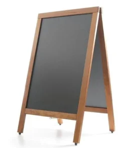 Kreidetafel Kundenstopper Holzrahmen Klein