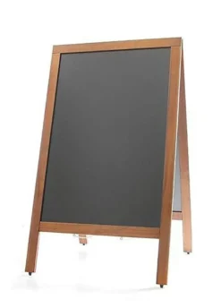 Kreidetafel Kundenstopper Holzrahmen Klein
