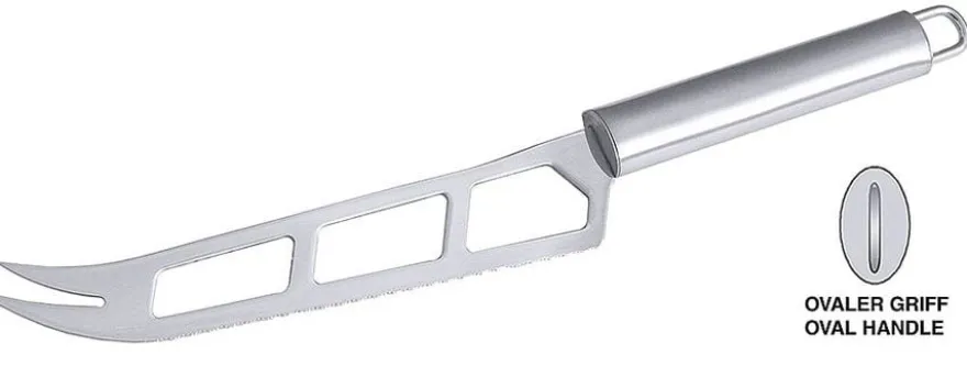 Käsemesser Polaris gelocht, Klingenlänge: 15,5 cm