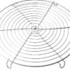 Kuchenrost, elektropoliert, Durchmesser 32cm, Höhe 2cm