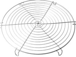 Kuchenrost, elektropoliert, Durchmesser 32cm, Höhe 2cm