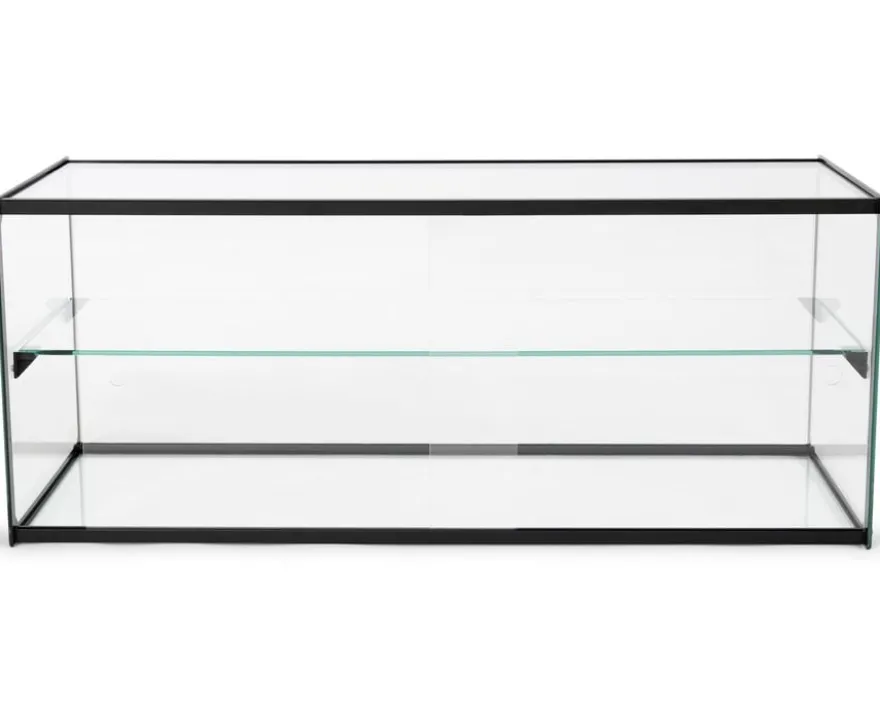 Kuchenvitrine aus gehärtetem Glas - 920 x 390 x 375 mm