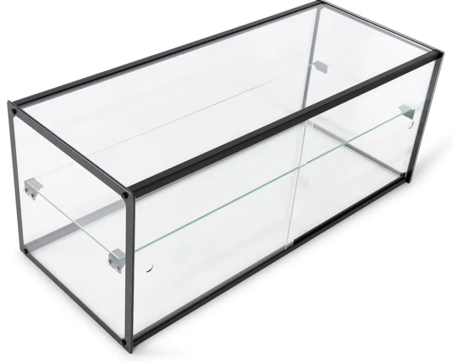 Kuchenvitrine aus gehärtetem Glas - 920 x 390 x 375 mm
