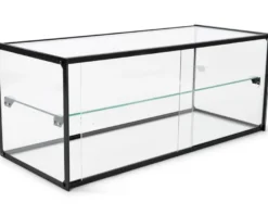 Kuchenvitrine aus gehärtetem Glas - 920 x 390 x 375 mm