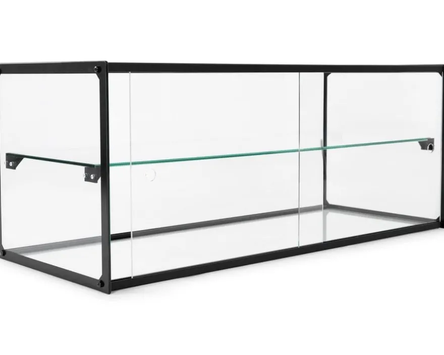 Kuchenvitrine aus gehärtetem Glas - 920 x 390 x 375 mm